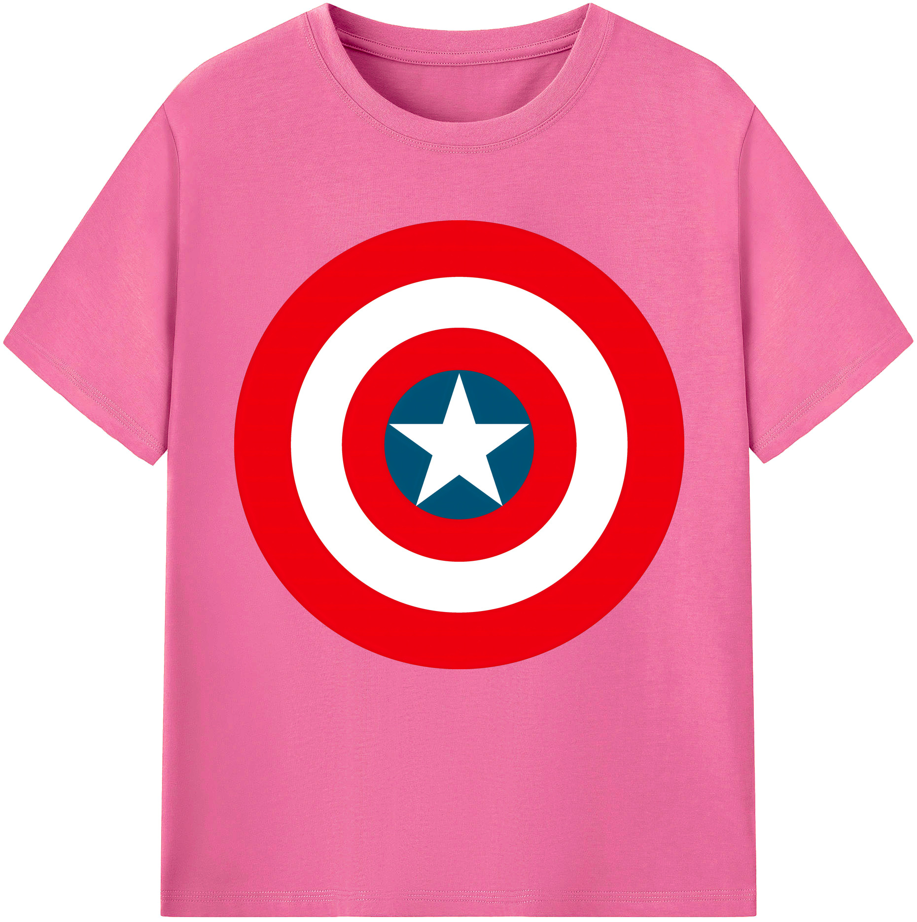（画像用） アベンジャーズ The Avengers レディースカジュアルプリントTシャツ（綿100％）